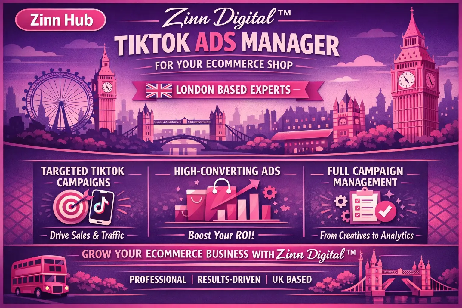 Zinn Digital™ Tiktok Ads Manager For Your Ecommerce Shop - London Based 1 Zinn Digital™ Tiktok Ads Manager For Your Ecommerce Shop - London Based