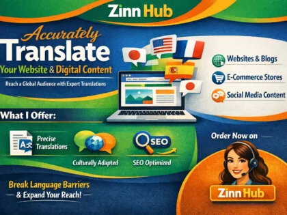 Accurately Translate Your Website And Digital Content