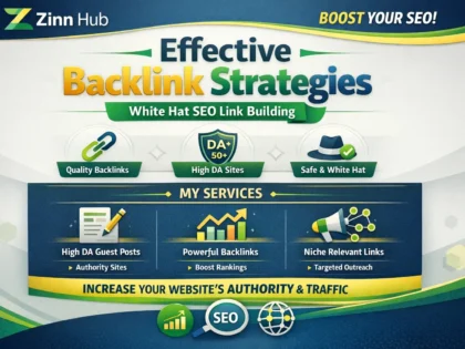 Do Effective Backlink Strategies White Hat Seo Link Building High Da Guest Posts