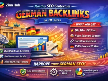 Do Monthly Seo Contextual German Backlinks On My De Sites