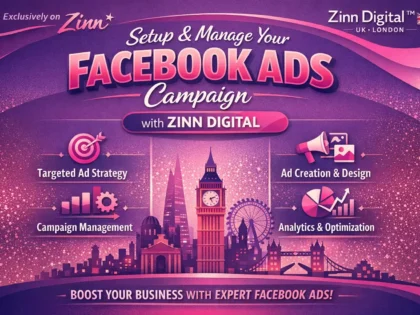 Setup And Manage Your Facebook Ads Campaign With Zinn Digital ™
