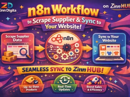 do n8n workflow to scrape supplier and sync to your website