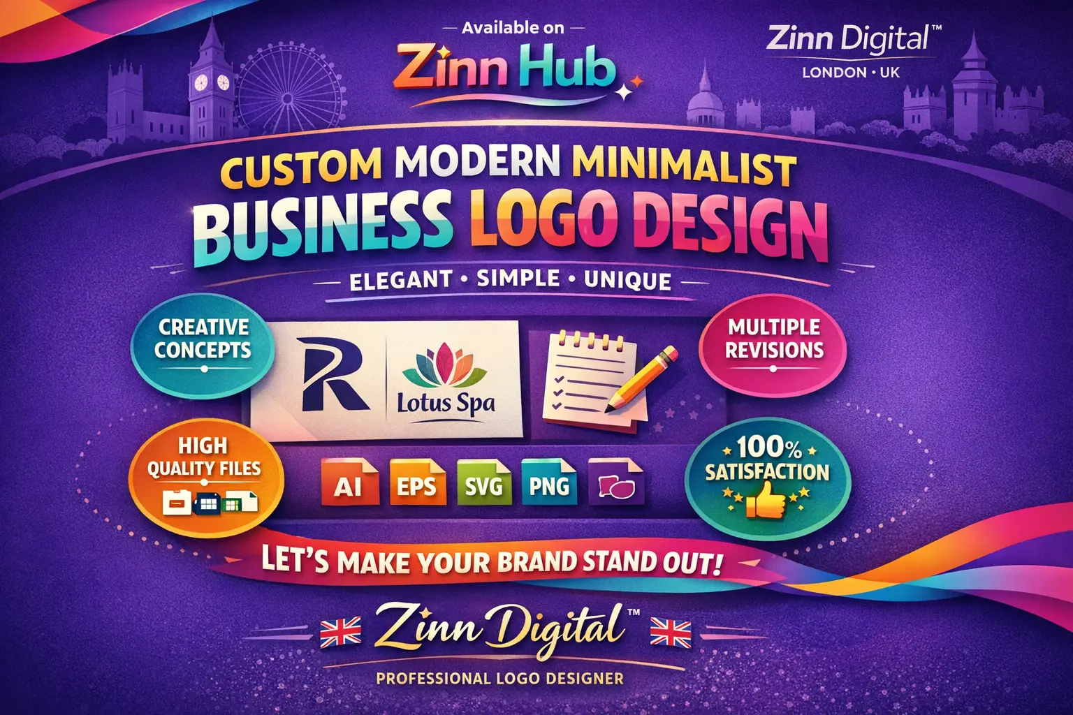 Create A Custom Modern Minimalist Business Logo Design 2 Create A Custom Modern Minimalist Business Logo Design - Image 2