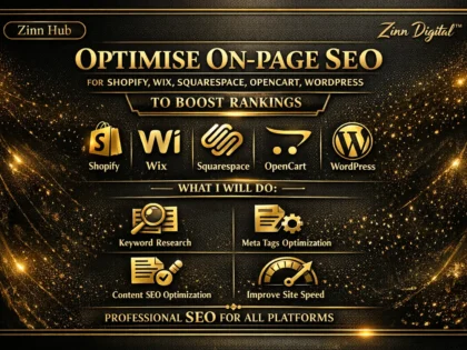 Optimise On-Page Seo For Shopify, Wix, Squarespace, Opencart, Wordpress To Boost Rankings 2 Optimise On-Page Seo For Shopify