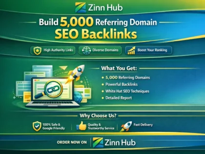 build 5k referring domain SEO backlinks