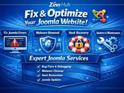 Fix Errors On Joomla Website