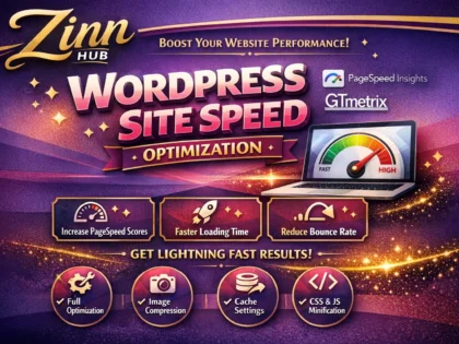 do wordpress site speed optimization on pagespeed gtmetrix