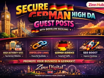 Secure German high DA guest posts with dofollow backlinks - Zinn Digital ™