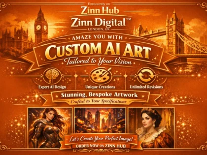 amaze you with custom tailored ai art using ai expertise