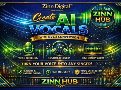 create ai vocals using rvc2 conversion