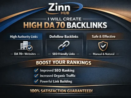 create high da 70 backlinks