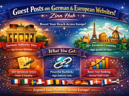 Do Guest Post On German Websites And 20 Other European Country Websites