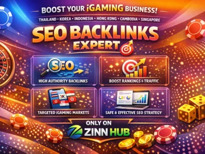 do igaming thailand korea indonesia hong kong cambodia singapore seo backlinks