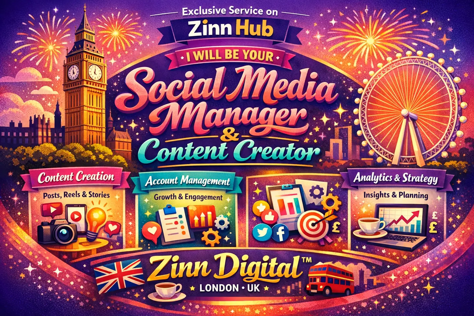 Be Your Social Media Manager And Content Creator 1 Be Your Social Media Manager And Content Creator