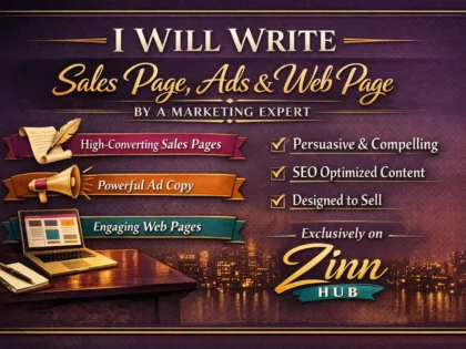 write sales page