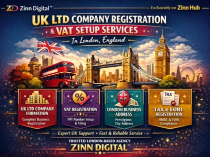 UK Ltd Company Registration & VAT Setup Services in London