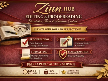 edit and proofread dissertation