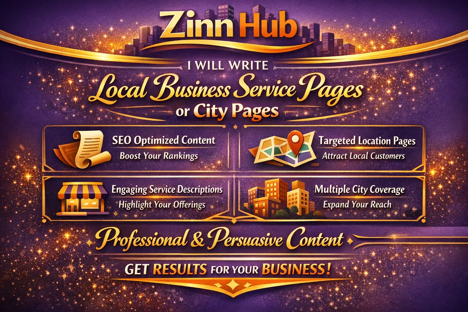 Write Local Business Service Pages Or City Pages 1 Write Local Business Service Pages Or City Pages
