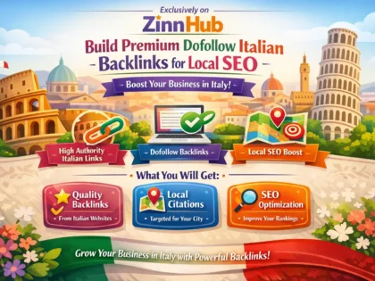 build premium dofollow italian backlinks for local SEO