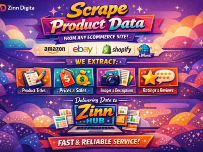 scrape product data from amazon