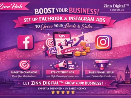 Set Up Facebook And Instagram Ads To Grow Your Business Leads And Sales