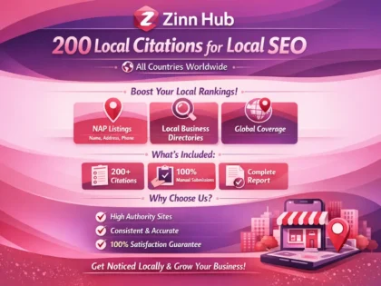 200 all country local citations for local SEO