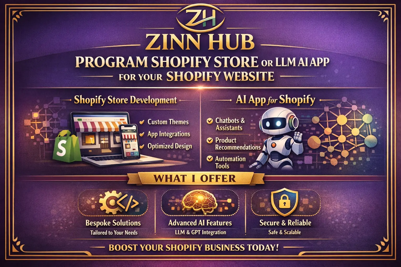 Program Shopify Store Or Llm Ai App For Shopify Website 1 Program Shopify Store Or Llm Ai App For Shopify Website
