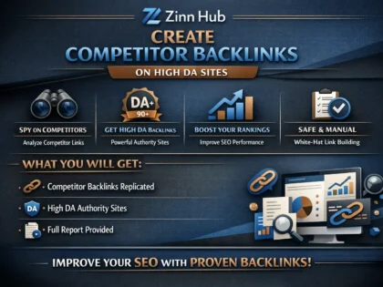 Create Competitor Backlinks On High Da Site