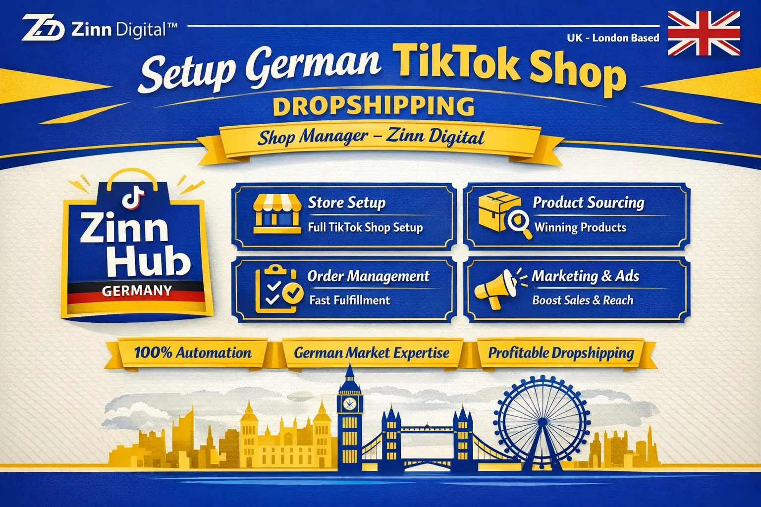 Setup German Tiktok Shop &Amp; Dropshipping Shop Manager - Zinn Digital ™ 1 Setup German Tiktok Shop &Amp; Dropshipping Shop Manager - Zinn Digital ™