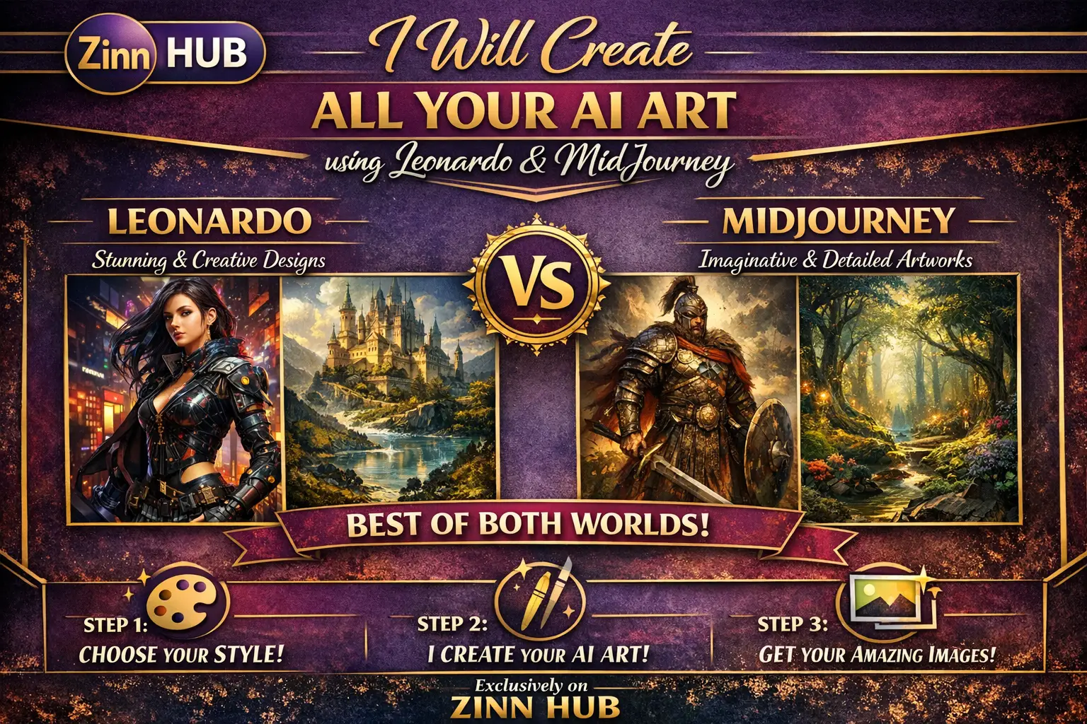 Create All Your Ai Art Using Leonardo And Midjourney 1 Create All Your Ai Art Using Leonardo And Midjourney