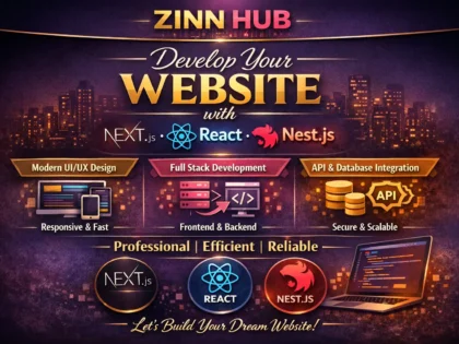 Develop your website with Next.js