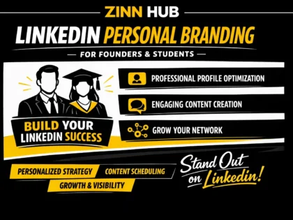 do personal branding on linkedin for founders and students