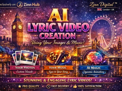 Create Ai Based Lyric Videos Using Your Images And Music