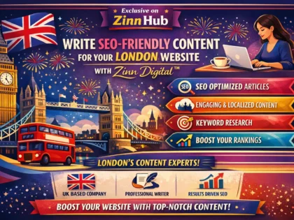 Write Seo-Friendly Content For Your London Website With Zinn Digital ™ 2 Write Seo-Friendly Content For Your London Website With Zinn Digital ™