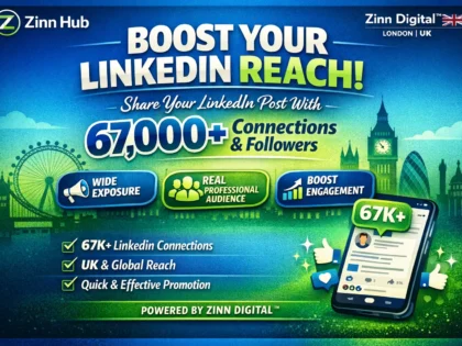 Share your LinkedIn post to 67k+ connections and followers