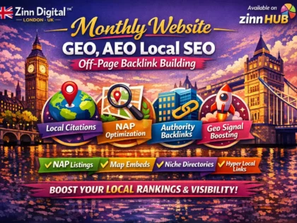 Monthly Website GEO