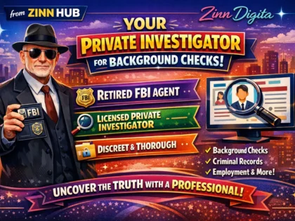 be your private investigator for background checks
