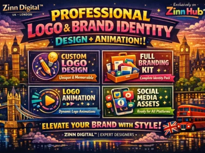 Create Professional Logo Brand Identity Design And Animation