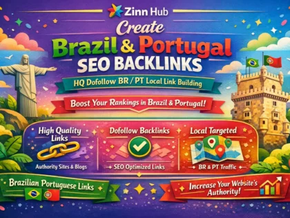 create brazil portugal seo backlinks HQ dofollow br pt local link building