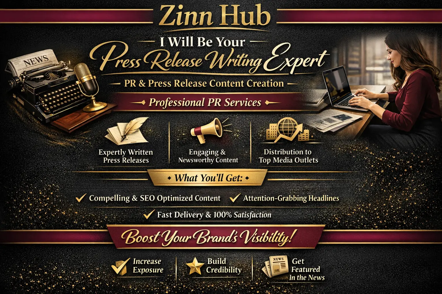 Be Your Press Release Writing Expert For Pr And Press Release Content Creation 1 Be Your Press Release Writing Expert For Pr And Press Release Content Creation