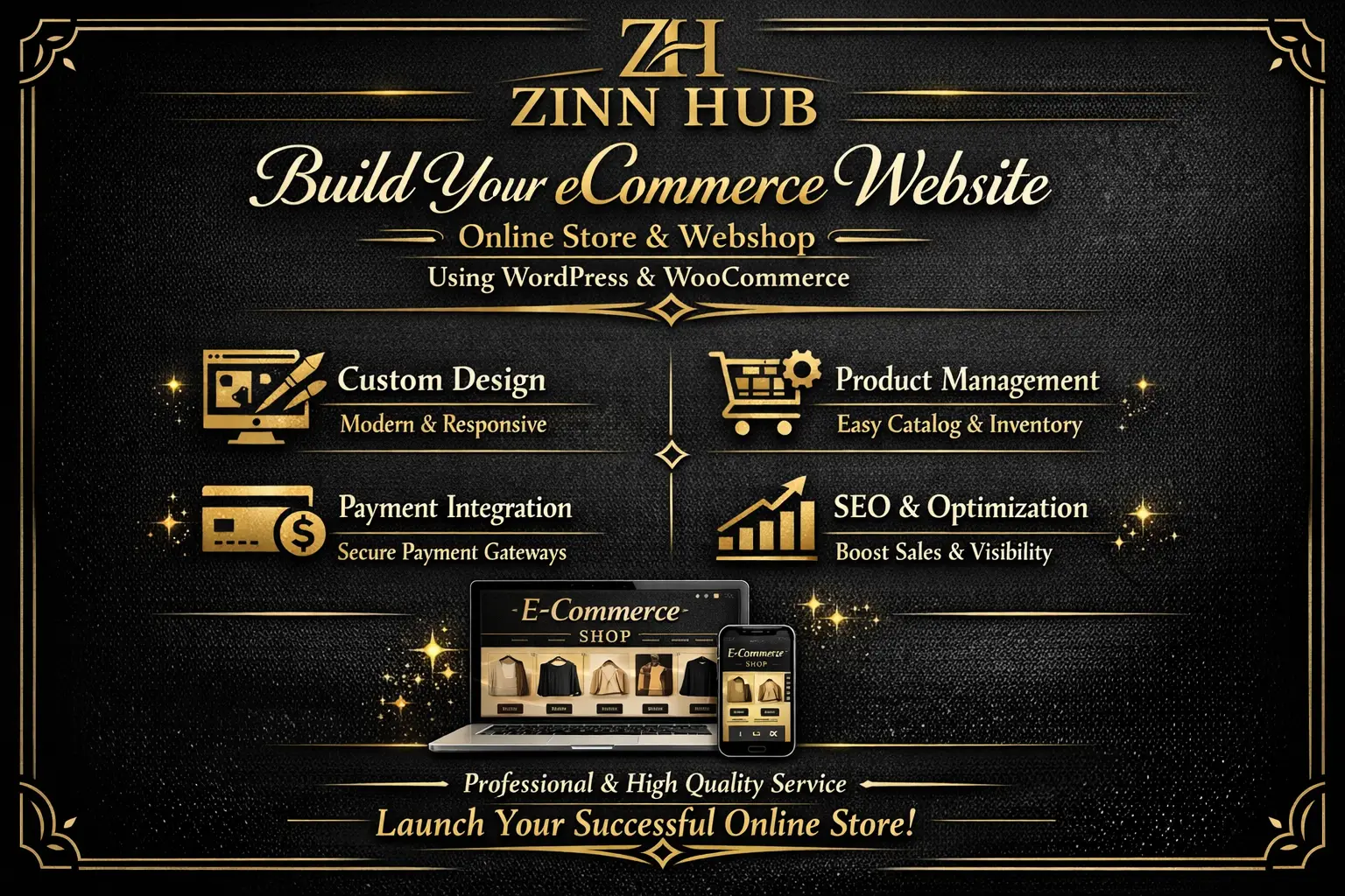 Build Ecommerce Website Online Store, Webshop Using Wordpress Woocommerce 1 Build Ecommerce Website Online Store