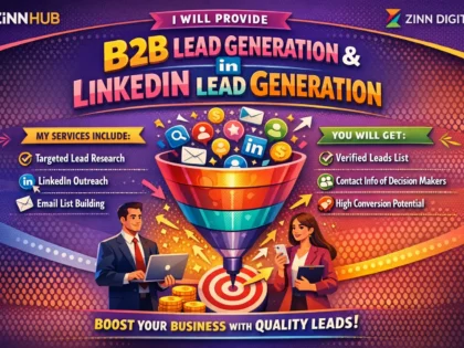 provide b2b lead generation and linkedin lead generation