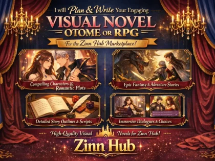 plan and write your engaging visual novel otome or rpg