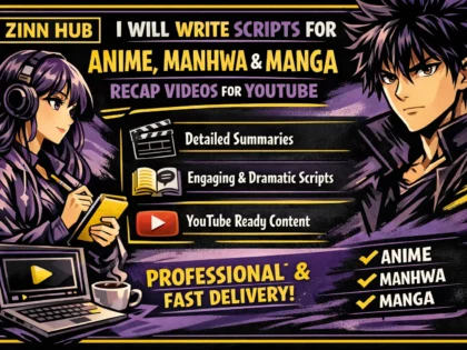 Write Scripts For Anime