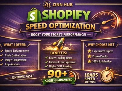 do shopify store speed optimization or shopify website speed optimisation