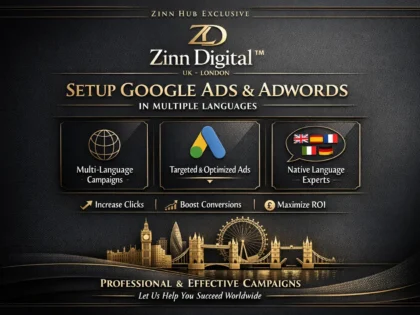 Setup Google Ads Campaigns And Adwords In Multiple Languages