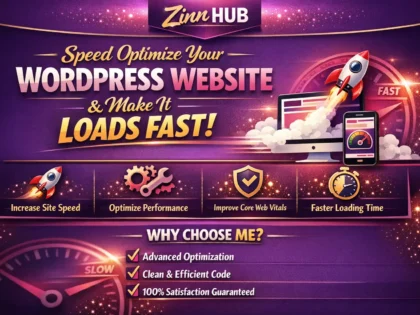 do speed optimization of wordpress website and make it loads fast