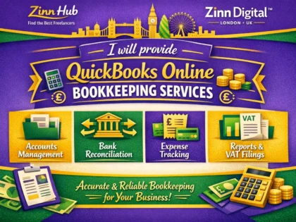 I will provide QuickBooks Online bookkeeping services