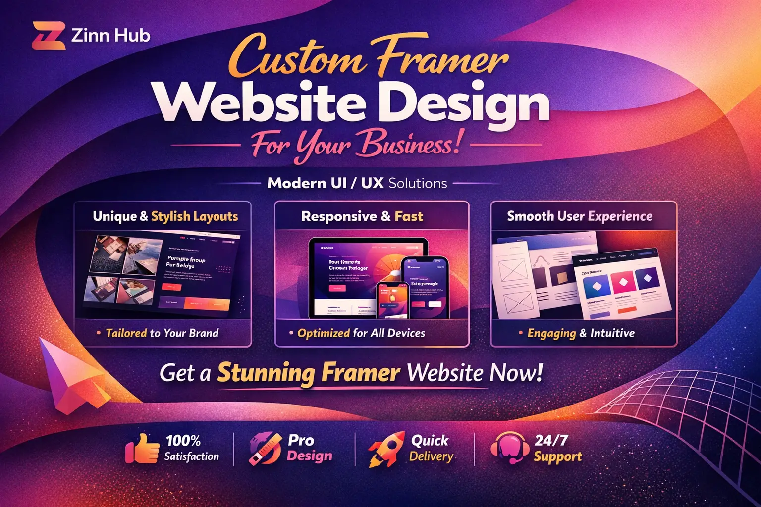 Create A Custom Framer Website Design For Your Business With A Modern Ui Ux 1 Create A Custom Framer Website Design For Your Business With A Modern Ui Ux
