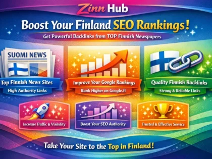 increase finland SEO rankings from top fi  newspapers finnish backlinks